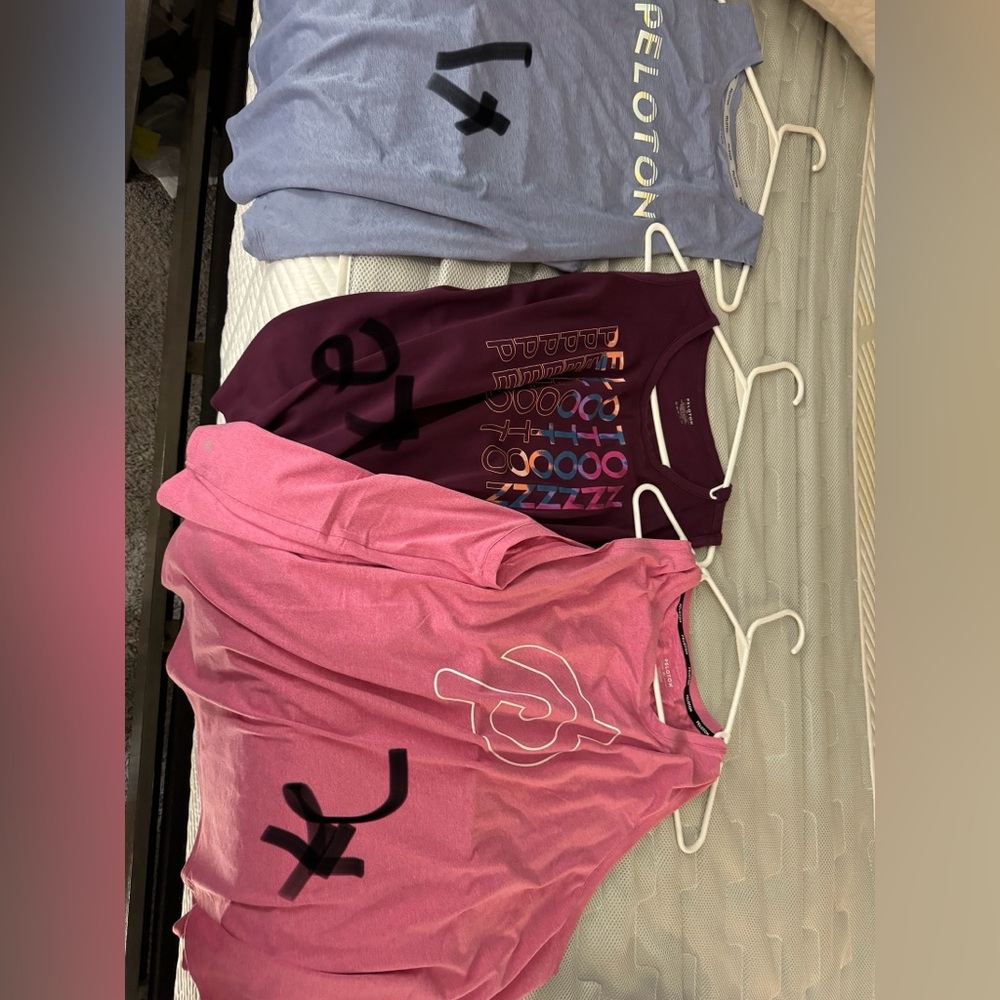 New peloton shirts 2 - 2xl and 1 1xl